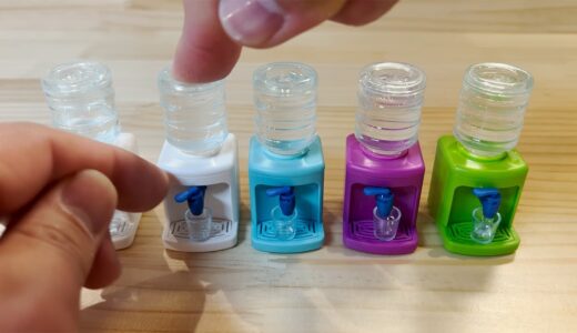 Capsule toy Miniature water server 水が出る！ミニチュアウォーターサーバー