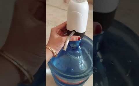 Automatic Water Dispenser|How to use it|Zainab Zainu|