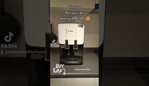 Yamda Mild Alkaline Water Dispenser Hot & Normal Model M2 With 4 JAKIM Halal Korea Tech Water Filter