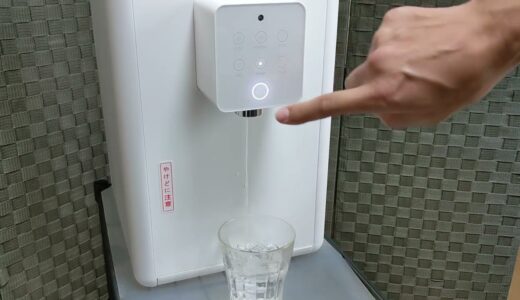 クリクラ浄水型ウォーターサーバー「プティオ」の操作