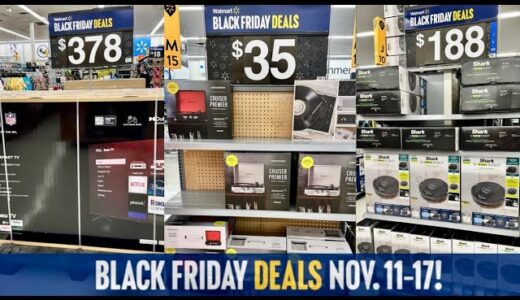 WALMART BLACK FRIDAY DEALS// IN STORE WALKTHROUGH PART 2// WHILE SUPPLIES LAST!☃️